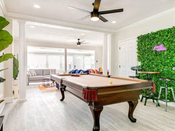 Spacious 4BR Coastal Home with Pool Table Minutes from the Beach - Image 2