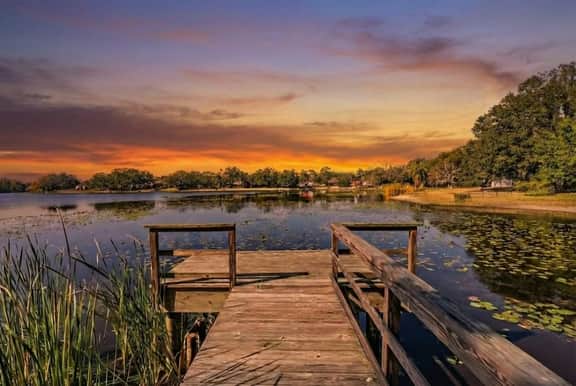 Tampa Lake House – Dock, Pool Table & Putt Green - Image 2